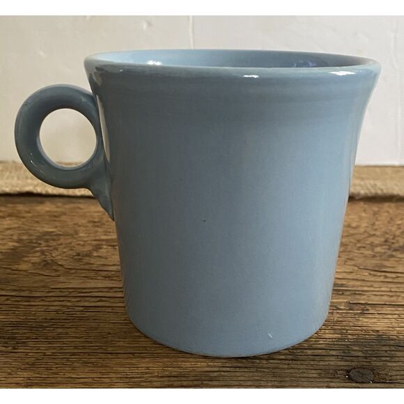 Fiestaware Periwinkle Classic Ring Handle 10.4 Oz Mugs - Picture 4 of 6